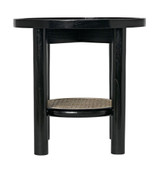 Noir Hide Away Side Table 