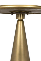 Noir Hiro Side Table, Antique Brass, 15.5"H (GTAB695MB YUU6013NQF) 