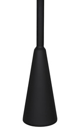 Noir Hiro Side Table, Matte Black, 24.5"H (GTAB690MTB YUU6013NQG) 