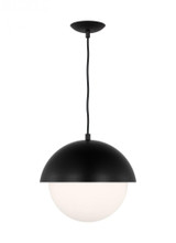 Visual Comfort & Co. Studio Collection Hyde Medium Pendant, 1-Light, Midnight Black, 12"W (DJP1031MBK 70734LU) 