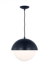 Visual Comfort & Co. Studio Collection Hyde Medium Pendant, 1-Light, Navy, 12"W (DJP1031NVY 70734LW) 