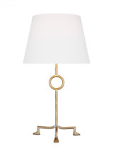 Visual Comfort & Co. Studio Collection Montour Table Lamp, 1-Light, LED, Coastal Gild, 30.38"H (TFT1021CGD1 70735LK) 