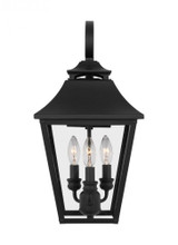 Visual Comfort & Co. Studio Collection Galena Outdoor Wall Lantern, 3-Light, Textured Black, 19"H (OL14403TXB 70735KJ) 