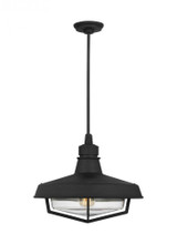 Visual Comfort & Co. Studio Collection Hollis Large Pendant, 1-Light, Textured Black, 16.5"W (TO1021TXB 70735M4) 