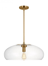 Visual Comfort & Co. Studio Collection Largo Extra Large Pendant, 1-Light, Burnished Brass, 21.5"W (TP1161BBS 70735M5) 