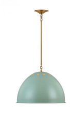 Visual Comfort & Co. Studio Collection Robbie Extra Large Pendant, 1-Light, Eucalyptus, 20.38"W (TP1171EPSBBS 70735MG) 