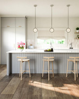 Alora Lighting Blanco Pendant, 1-Light, LED, Polished Nickel, Alabaster, 7.5"H 