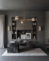 Corbett Emille Wall Sconce, 10-Light, Vintage Brass, 18.25"H (357-10-VB 95F4) 