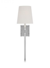 Visual Comfort & Co. Studio Collection Baxley Wall Sconce, 1-Light, Polished Nickel, 28.5"H (AW1211PN 70736JR) 