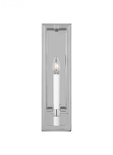 Visual Comfort & Co. Studio Collection Marston Wall Sconce, 1-Light, Polished Nickel, 18"H (CW1241PN 70736L0) 