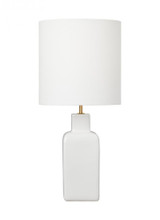 Visual Comfort & Co. Studio Collection Anderson Large Table Lamp, 1-Light, LED, New White, 28"H (KST1171NWH1 70736LC) 