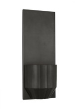 Visual Comfort & Co. Modern Collection The Bling Medium 1-Light Damp Rated Dimmable Wall Sconce in Plated Dark Bronze, Visual Comfort & Co. Modern Collection CDWS181PZ 70PKF86 