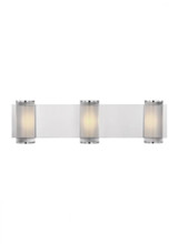 Visual Comfort & Co. Modern Collection Esfera Large Sconce, 3-Light, LED, Polished Nickel, 21"H (KWWS10127CN 70PKF8T) 