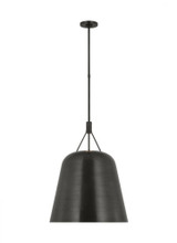Visual Comfort & Co. Modern Collection Sospeso Tapered X-Large Pendant, 1-Light, Dark Bronze, 26.4"H (SLPD26927BZ 70PKL47) 