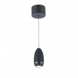 Artcraft Royal Pearl Pendant, LED, Black, 6"H (AC6650BK 340432LA) 