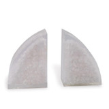 Port 68 Stoneridge Bookend, Set of 2, White, 5"W (ACFM-399-13 YUU704X8GA) 