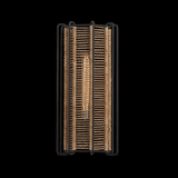 Troy Ramon Wall Sconce, 1-Light, Textured Black, 17"H (B9817-TBK UJNW) 