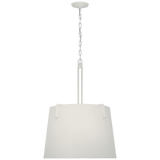 Visual Comfort & Co. Signature Collection Clifford Sculpted Hanging Shade - Plaster White 34" 