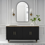 Visual Comfort & Co. Signature Collection Bryant Wrapped Sconce - Hand-Rubbed Antique Brass and Chocolate Leather 