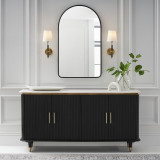 Visual Comfort & Co. Signature Collection Bryant Wrapped Sconce - Hand-Rubbed Antique Brass and Chocolate Leather 