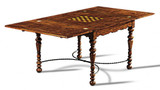Maitland-Smith Camden Game Table, Distressed Wood, 80"W (89-0906 YUU906TN8H) 