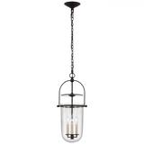 Visual Comfort & Co. Signature Collection Lorford Tall Bell Lantern - Aged Iron 