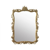 Maitland-Smith Gandolfi Mirror, Burnished Gold, 39"W (8172-28 YUU906TP8Q) 