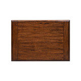 Maitland-Smith Serpentine Nesting Table, Set of 3, Distressed Wood, 26"W (89-0409 YUU906TT58) 