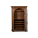 Maitland-Smith Thompson Wine Cabinet, Wood, Black Stone Inlaid Serving Counter, 54"W (89-1206 YUU906TT6L) 