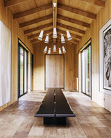 Alora Lighting Brickell Chandelier, 5-Light, Matte White, Hazelnut Leather, 45"D 