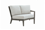 Ratana Lucia Sectional Wedge Right Arm, Taupe, Ash Gray Frame, 51.5"W (FN54453ASG-R-FO5116 YUU900438L) 