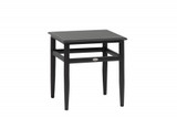 Ratana Lyon Side Table, Graphite, 21.25"H (FN61805BLK YUU900439J) 