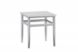Ratana Lyon Side Table, Gray, 21.25"H (FN61805GRY YUU900439K) 