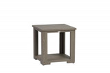 Ratana Cubo End Table, Pearl Gray, 21.75"W (FN61205PGR YUU90043C7)