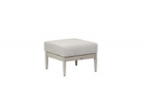 Ratana Coconut Grove Ottoman, Regatta, Pearl Frame, 10.5"H (FN60116PRL-FO5164 YUU9004480) 