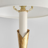 Visual Comfort & Co. Signature Collection Aiden Large Tail Sconce - Gilded Iron 