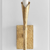 Visual Comfort & Co. Signature Collection Aiden Large Tail Sconce - Gilded Iron 