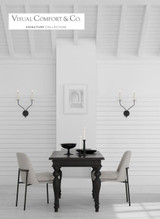 Visual Comfort & Co. Signature Collection Belfair Large Double Sconce - Aged Iron 