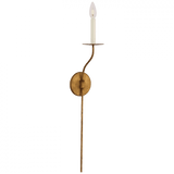 Visual Comfort & Co. Signature Collection Belfair Large Tail Sconce - Gilded Iron 