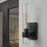 Visual Comfort & Co. Signature Collection Presidio Outdoor Sconce - Bronze 14" 