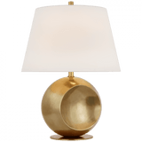 Visual Comfort & Co. Signature Collection Comtesse Medium Globe Table Lamp - Hand-Rubbed Antique Brass 