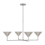 Visual Comfort & Co. Signature Collection Orsay XL Chandelier - Polished Nickel 