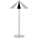 Visual Comfort & Co. Signature Collection Orsay LED Medium Table Lamp - Polished Nickel 