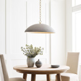 Visual Comfort & Co. Signature Collection Elliot Portland Oversized Pendant - Portland Gray 