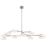 Visual Comfort & Co. Signature Collection Brindille Extra Large Two Tier Chandelier - Polished Nickel 