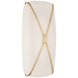 Visual Comfort & Co. Signature Collection Fondant Linear Bath Sconce - Soft Brass 18" 