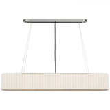 Visual Comfort & Co. Signature Collection Palati Large Linear Chandelier - Polished Nickel 