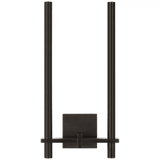 Visual Comfort & Co. Signature Collection Axis Medium Two Arm Sconce - Bronze 