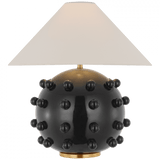 Visual Comfort & Co. Signature Collection Linden Medium Table Lamp - Black 