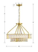 Crystorama Farris Chandelier 